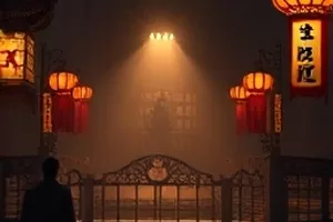 《午夜气象台》封面，深夜值班室里的雷达屏幕与台灯